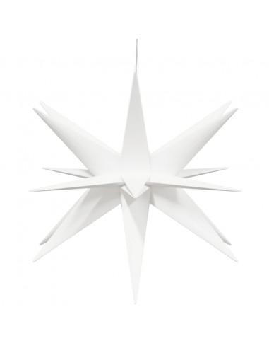 Luce di Natale con LED Pieghevole Bianca 43 cm