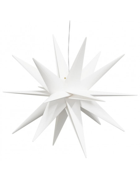 Luce di Natale con LED Pieghevole Bianca 43 cm