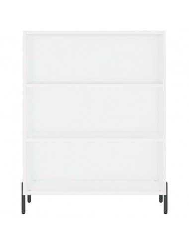 Scaffale Bianco 69,5x32,5x90 cm in Legno Multistrato