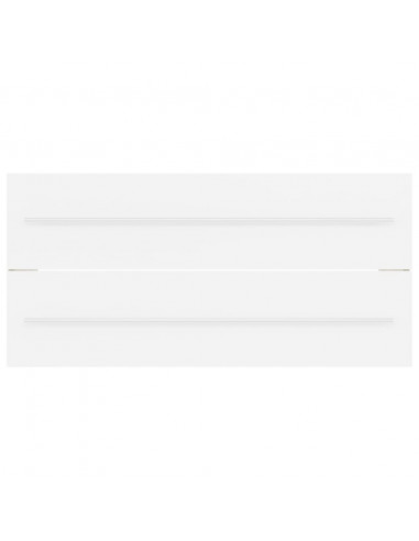 Mobile Lavabo Bianco 100x38,5x48 cm in Legno Multistrato