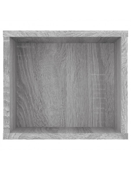 Pensile Porta TV Grigio Sonoma 100x30x26,5 cm Legno Multistrato