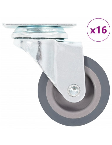 Ruote Girevoli 16 pz 50 mm