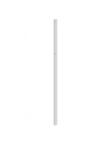 Testiera in Metallo Bianco 140 cm