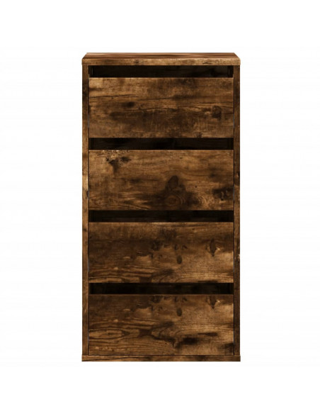 Cassettiera Angolare Legno Antico 40x41x76 cm Legno Multistrato