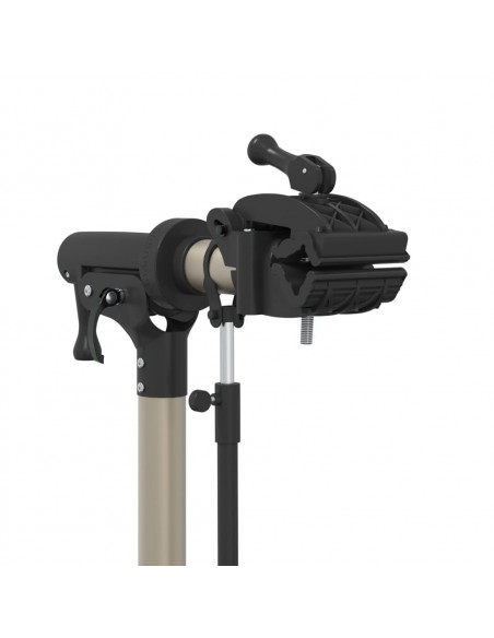 Supporto per Riparazione Bici Regolabile 102-160 cm Alluminio