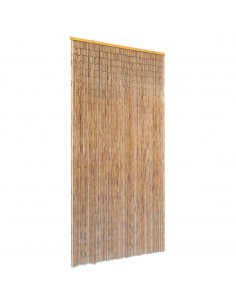 Tenda Antimosche per Porte in Bambù 90x220 cm 2