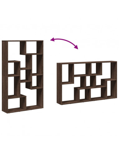 Libreria Rovere Sonoma 72x20x120 cm in Truciolato