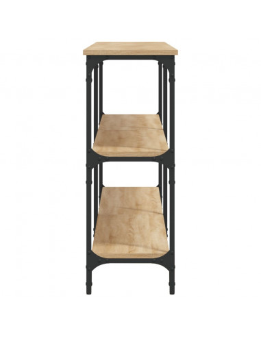 Tavolo Consolle Rovere Sonoma 200x29x75 cm in Legno Multistrato