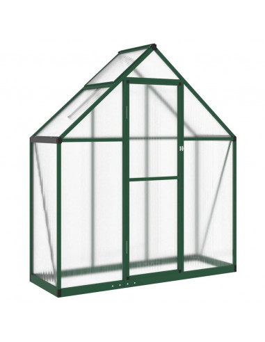 Telaio Serra con Base Verde 169x58x195 cm in Alluminio