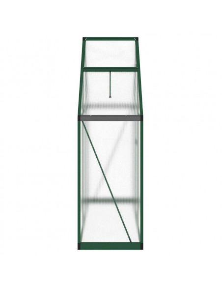 Telaio Serra con Base Verde 169x58x195 cm in Alluminio