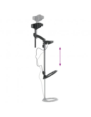 Metal Detector 24 cm Profondità Ricerca Schermo LCD