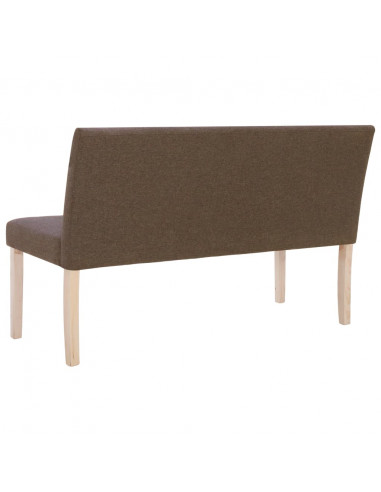Panca 139,5 cm Marrone in Poliestere
