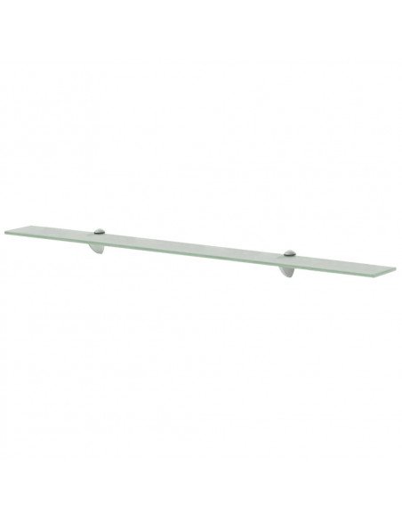 Mensole Galleggianti 2 pz in Vetro 100x10 cm 8 mm