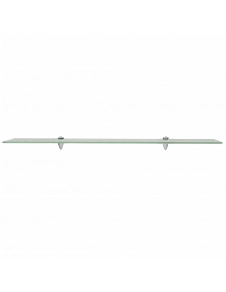 Mensole Galleggianti 2 pz in Vetro 100x10 cm 8 mm