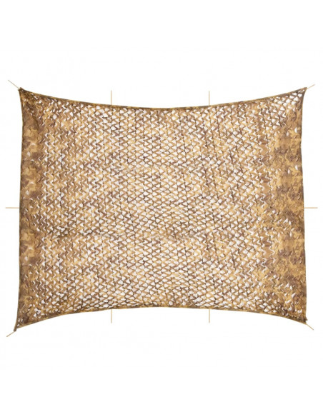 Rete Mimetica con Custodia di Conservazione 618x512 cm Sabbia