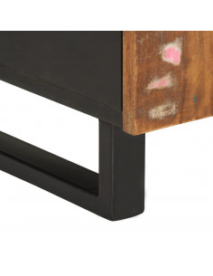 Mobile TV 105x33,5x46cm Legno Massello Recupero e Multistrato 2