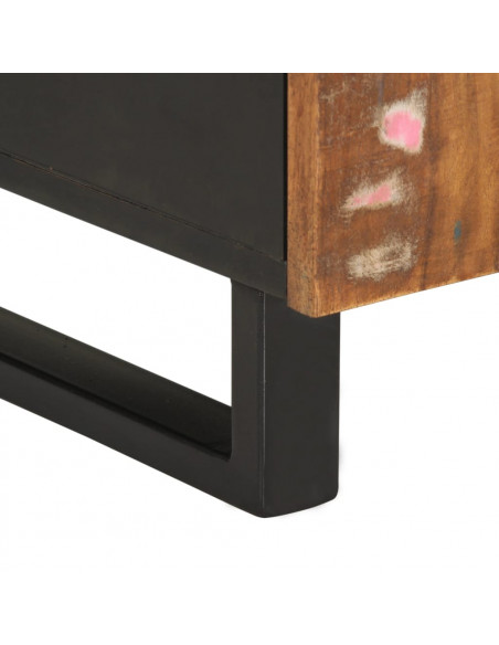 Mobile TV 105x33,5x46cm Legno Massello Recupero e Multistrato