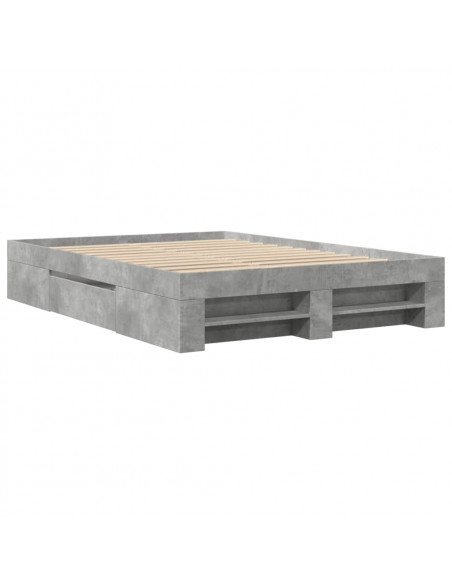 Giroletto Grigio Cemento 135x190 cm in Legno Multistrato