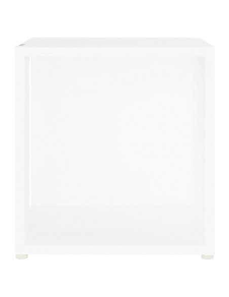 Tavolino Bianco 33x33x34,5 cm in Legno Multistrato