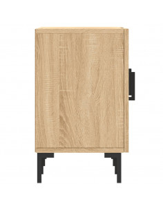 Mobile Porta TV Rovere Sonoma 150x30x50 cm in Legno Multistrato 2