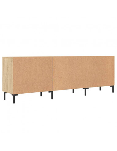 Mobile Porta TV Rovere Sonoma 150x30x50 cm in Legno Multistrato