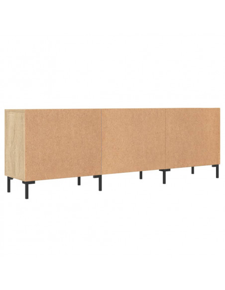 Mobile Porta TV Rovere Sonoma 150x30x50 cm in Legno Multistrato