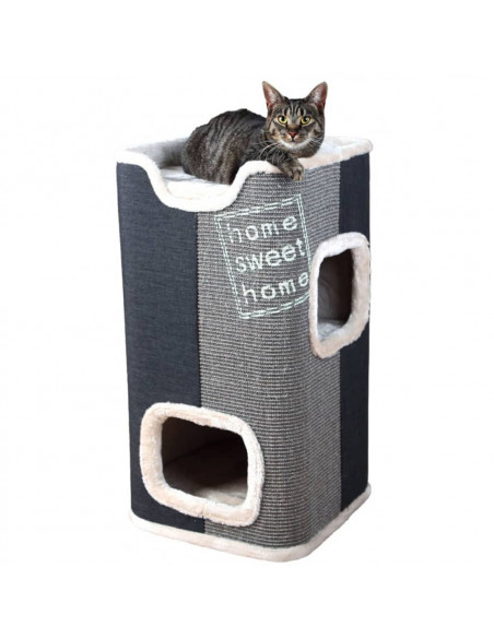 TRIXIE Tiragraffi a Torretta per Gatto Jorge 78 cm Grigio 44957