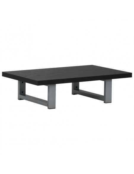 Set Mobili da Bagno 2 pz Ceramica Nero