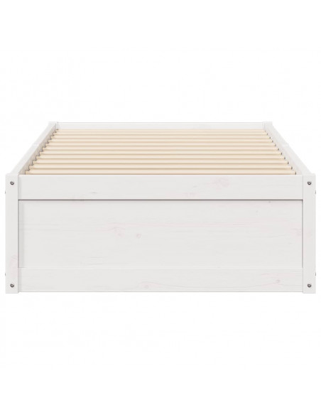 Giroletto Bianco 100x200 cm in Legno Massello di Pino