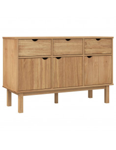 Credenza OTTA 114x43x73,5 cm in Legno Massello di Pino 2