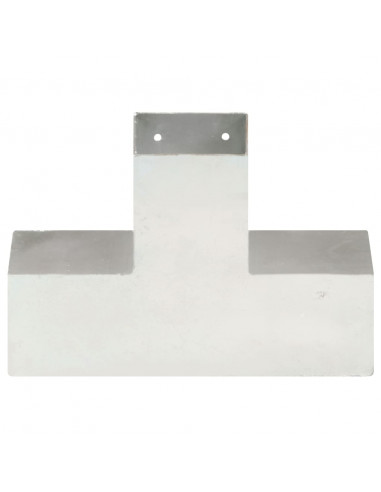 Connettore per Pali a Forma di X in Metallo Zincato 91x91 mm