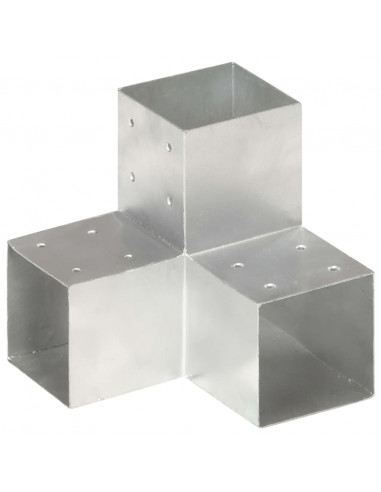 Connettore per Pali a Forma di Y in Metallo Zincato 101x101 mm
