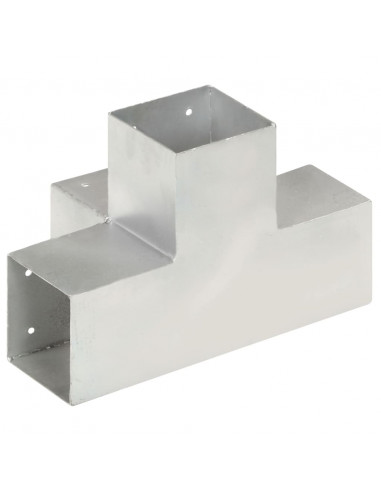 Connettore per Pali a Forma di X in Metallo Zincato 101x101 mm