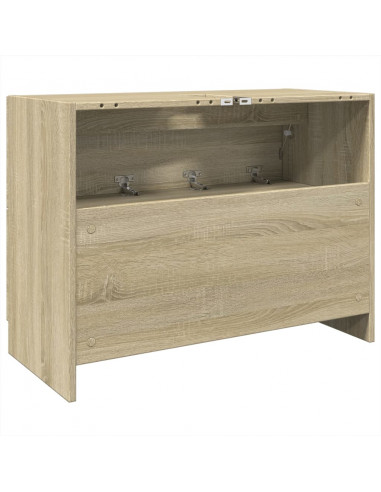 Mobile Sottolavabo Rovere Sonoma 78x37x59 cm in Truciolare