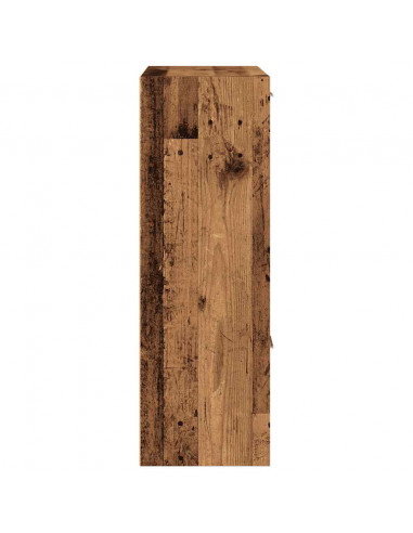 Libreria Legno Antico 60,5x30x90 cm in Legno Multistrato