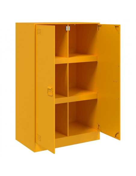 Credenza Antracite 67x39x107 cm in Acciaio