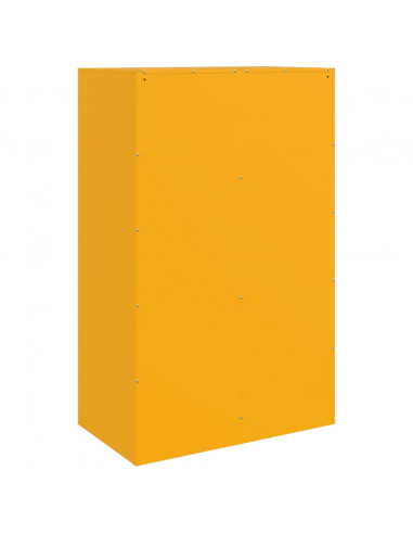 Credenza Antracite 67x39x107 cm in Acciaio