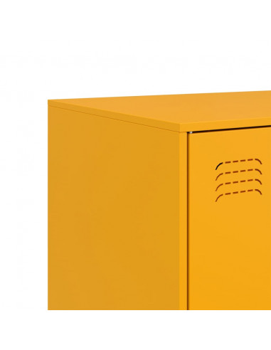 Credenza Antracite 67x39x107 cm in Acciaio