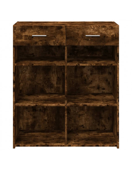 Credenza Rovere Sonoma 80x42,5x93 cm in Legno Multistrato