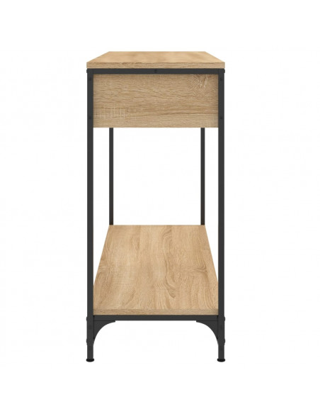 Tavolino Consolle Rovere Sonoma 100x34,5x75cm Legno Multistrato