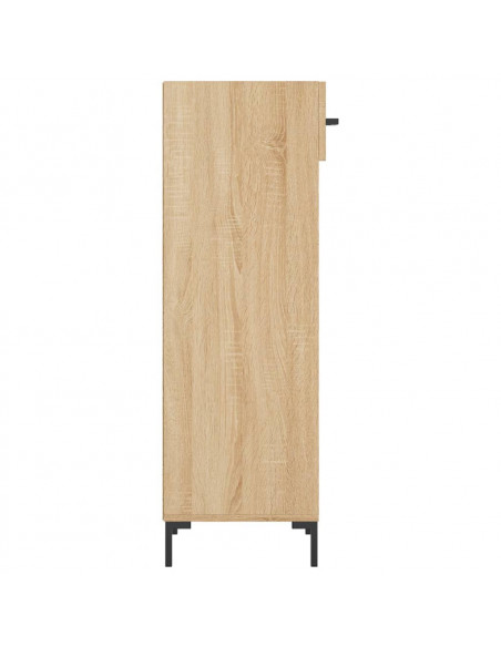 Scarpiera Rovere Sonoma 30x35x105 cm in Legno Multistrato
