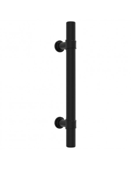 Maniglie per Mobili 20 pz Nere 96 mm in Acciaio Inox