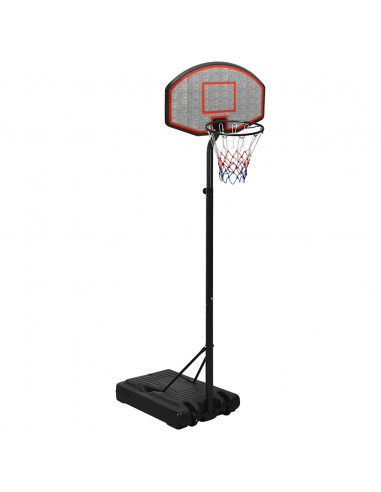 Supporto per Pallacanestro Nero 237-307 cm Polietilene