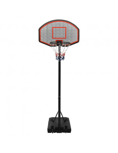 Supporto per Pallacanestro Nero 237-307 cm Polietilene