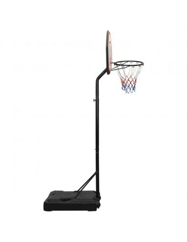 Supporto per Pallacanestro Nero 237-307 cm Polietilene