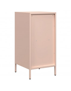 Credenza Rosa 35x39x73,5 cm in Acciaio Laminato a Freddo 2
