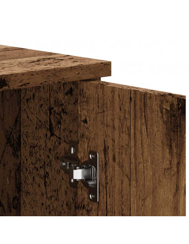 Credenza Legno Antico 80x36x75 cm in Truciolato