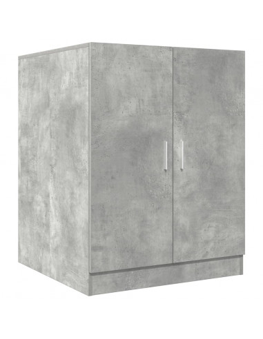 Mobile per Lavatrice Grigio Cemento 70,5x71,5x91,5 cm