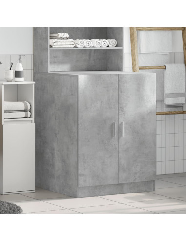 Mobile per Lavatrice Grigio Cemento 70,5x71,5x91,5 cm