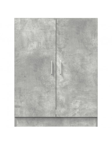 Mobile per Lavatrice Grigio Cemento 70,5x71,5x91,5 cm